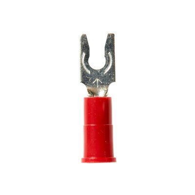 7100165271Scotchlok™ 7100165271 Insulated Locking, 22 to 18 AWG Conductor, 0.88 in L, Brazed Seam Barrel, Electrolytic Copper/Vinyl, Red