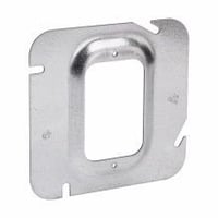 TP574Crouse-Hinds Thepitt® TP574 1-Device Raised Surface Tile Wall Cover, 4-11/16 in Dia, 4.688 in L x 4.688 in W x 4-11/16 in D, Steel