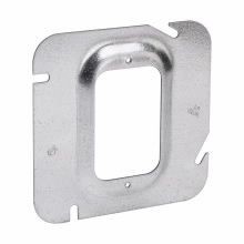 TP574Crouse-Hinds Thepitt® TP574 1-Device Raised Surface Tile Wall Cover, 4-11/16 in Dia, 4.688 in L x 4.688 in W x 4-11/16 in D, Steel