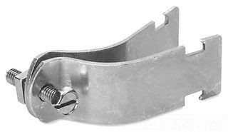 Kindorf® C-105-AL-3/4 C105 Pipe Strap, 3/4 in Nominal, 750 lb Load, 1.05 in OD, Aluminum