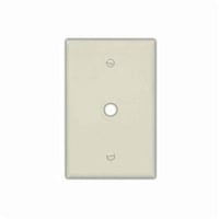 PJ11LAEATON Arrow Hart™ Eaton Wiring Devices PJ11LA Medium Size Combination Wallplate, 1 Gangs, 3.12 in W, Polycarbonate/Thermoplastic, Surface/Threaded Mount
