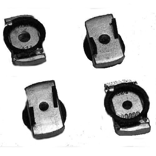 B-Line TN225ZN 200 Twirl Nut With Spring, For Use With B22, B24, B26 and B32 Series Medium Channel, 1/2 in THK, 1/2-13 Thread, Steel