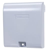 Intermatic® WP1030MXD Heavy Duty Weatherproof While-In-Use Cover, 6.37 in L x 5-3/4 in W x 3-1/8 in D, Receptacle Cover, Die-Cast Aluminum