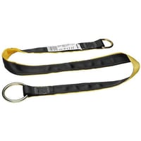 A111006WERNER® A11106 Cross Arm Strap, 6 ft L, Polyester Webbing, Gold