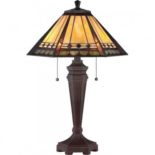 TF1135TQuoizel Inc TF1135T Arden Table Mount Lamp, Incandescent Lamp, 60 W Lamp, 120 V, Medium Base, (2) Lamps