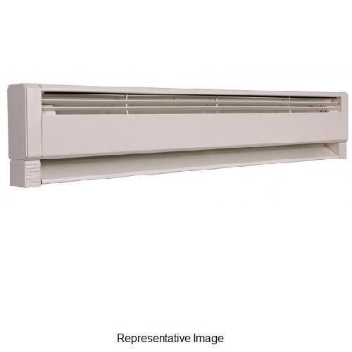 Berko® HBB754 Liquid Filled Hydronic Electric Baseboard Heater, 2560/1921 Btu/hr, 208/240 VAC, 750/563 W, Flush Wall/Flat Floor Mount
