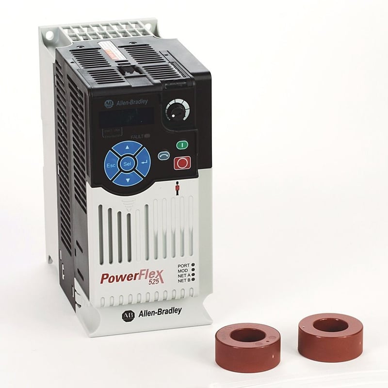 Allen-Bradley 25B-A8P0N114 PowerFlex 525 AC Drive, with Embedded EtherNet/IP and Safety, 240 VAC, 1 Phase, 2 HP, 1.5 kW Normal Duty; 2 HP, 1.5 kW Heavy Duty, Frame B, IP20 NEMA / | New Sealed 25B-D4P0N114 525 1.5kW 2Hp AC Drive | 内蔵ハードディスク | Landvand