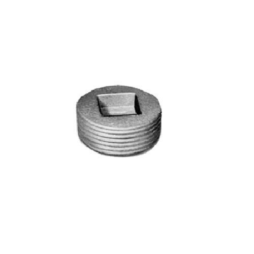 PLG100RAO-Z/Gedney PLG100RA Dust-Ignitionproof Recessed Head Close-Up Explosionproof Plug, 1 in, For Use With IMC/Threaded Rigid Metallic Conduit, Aluminum, Natural