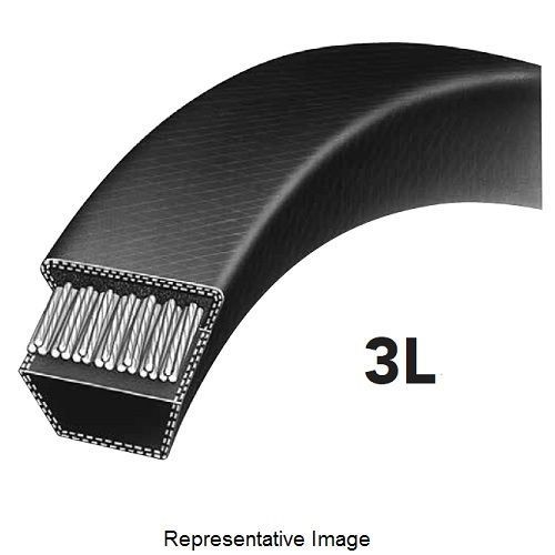 3L630Bando Duraflex GL® 3L630 Type FHP V-Belt, 63 in, 0.22 in THK, 3/8 in Width (Top), Rubber