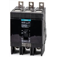 Siemens BQD320 Type BQD Molded Case Circuit Breaker, 277/480 VAC, 20 A, 14 kA Interrupt, 3 Poles, Thermal/Magnetic Trip