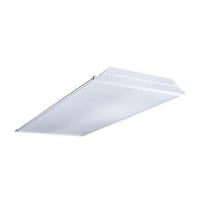 2GTL4 LP840Lithonia Lighting® Optional nLight® 2GTL4 LP840 Lensed Troffer, LED Lamp, 120 - 277 VAC, Steel Housing, Lay-In, Fits 2x4 Grid