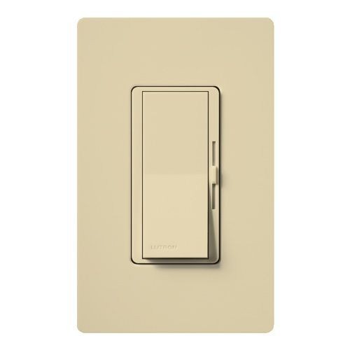 Diva® DVFSQ-FH-IV 1-Pole 3-Way Designer Fan Control, 120 VAC, 1.5 A, 3-Speed/Quiet Operational Mode, Ivory
