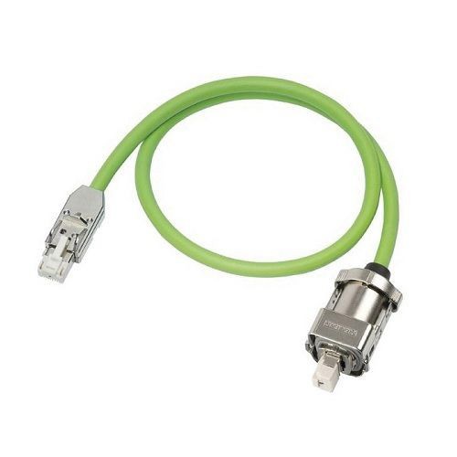 Siemens MOTION-CONNECT® 500 6FX50022DC101CA0 Pre-Assembled Basic Signal Cable With 24 VDC Core, 30 VAC, Bare Copper Conductor, 20 m L