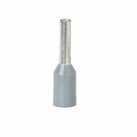 F2039Sta-Kon® F2038 F Series Insulated Wire Ferrule, 12 AWG Stranded Copper Conductor, 0.689 in L, Copper, Gray