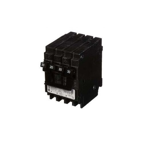 MP220Siemens MP220 Type MP-T Molded Case Circuit Breaker, 120/240 VAC, 20 A, 10 kA Interrupt, 2 Poles, Thermal/Magnetic Trip