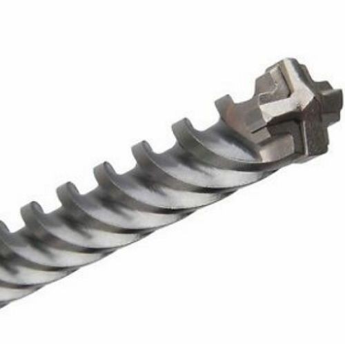 Milwaukee® MX4™ 48-20-7313 4-Cutter Rotary Hammer Drill Bit, 3/16 in Drill Bit, 25/64 in, 8 in D Cutting, Carbide Cutting Edge, 10 in OAL