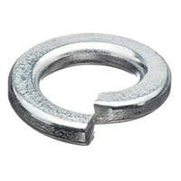 Stewart Fastener & Tool WL8 Lock Washer, Steel Zinc, #8