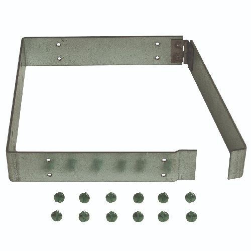 Wiegmann® E0404G End Cap With Knockout, For Use With HS and S Series 4 x 4 in NEMA 1 Hinged/Screw Cover Wireway, Steel