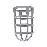 VGD-02Red Dot® VGD-02 Light Fixture Guard With Positive Locking Screw, 8-37/64 in L x 5-5/16 in W, For Use With Vapor Tight Caps, Globes and 200 W Vaportight Lighting, Die Cast Aluminum