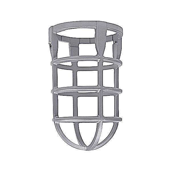 VGD-02Red Dot® VGD-02 Light Fixture Guard With Positive Locking Screw, 8-37/64 in L x 5-5/16 in W, For Use With Vapor Tight Caps, Globes and 200 W Vaportight Lighting, Die Cast Aluminum
