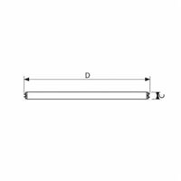 273490Philips ALTO® 132217 Type TL Fluorescent Lamp, 30 W, G13 Medium Bi-Pin, 2300 Lumens, 88 CRI, 3000 K, 36 in L