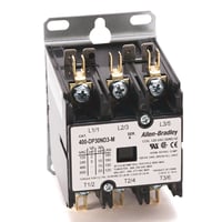 400-DP30ND3Allen-Bradley, 400 Definite Purpose Contactor, 30A, 120V 50/60Hz, 3 Poles