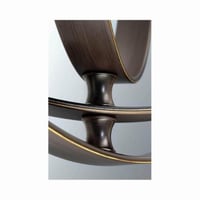 P3827-20Progress Lighting® P3827-20 Equinox Pendant Light, (4) B10 Incandescent Lamp, 120 VAC, Antique Bronze/Brown Painted Housing