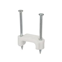 NSI PNC-492W Staple, 1-Way, Bolt Mount, Polyethylene, White