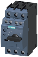 3RV20111FA15Siemens 3RV20111BA15 Motor Protection Circuit Breaker With 1NO-1NC Transverse Auxiliary Switch, 690 VAC, 2 A, 10 kA Interrupt, 3 Poles, Magnetic Trip