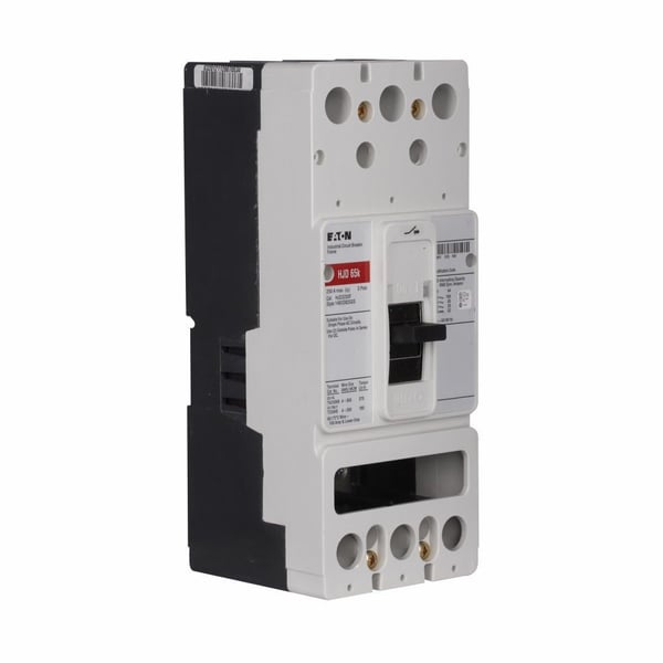 HJD3250FEATON HJD3250F Molded Case Circuit Breaker Frame, 600 VAC/250 VDC, 250 A, 3 Poles, Line/Load Terminal