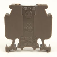 1492-HM1Allen-Bradley, 1492-H Finger-Safe Terminal Blocks, H-Block,Code 1,Brown
