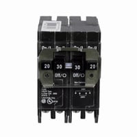 BRD230250EATON BRD230250 Type BR Quadplex Circuit Breaker, 120/240 VAC, 30 to 50 A, 10 kA Interrupt, 4 Poles, Independent/Thermal Magnetic Trip