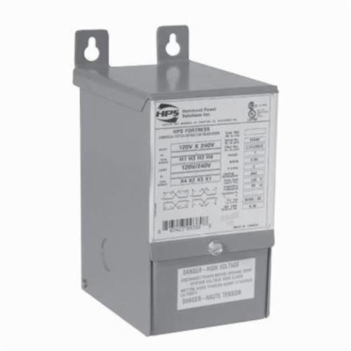 C1FC75LESHPS Fortress™ C1FC05LE Commercial Potted Distribution Transformer, 240/480 VAC Primary, 120/240 VAC Secondary, 0.05 kVA, 60 Hz