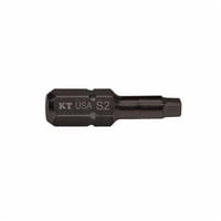 SQ2115Klein® SQ2115 Insert Power Driver, #2 Square Recessed Point, 1 in OAL, Steel