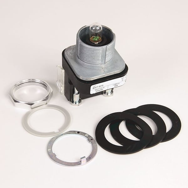 800T-Q10Allen-Bradley, 800T-Q10, 30.5mm Type 4/13 Pilot Light, Full Voltage, No Test Option, Incand., No Lens, 120V AC