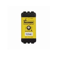 Bussmann® CUBEFuse TCF40 Time Delay Low Peak Fuse, 40 A, 600 VAC/300 VDC, 300 kA at 600 VAC/100 kA at 300 VDC Interrupt, Class CF, Square Body