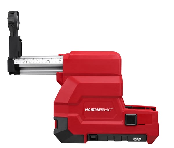 Milwaukee® M18™ FUEL™ 2715-DE Dedicated Dust Extractor, For Use With 2715-22 1-1/8 in SDS-Max® Rotary Hammers, 12 V Voltage, Lithium-Ion Battery, Metal/Plastic