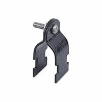 SS3-GOcal® SS1/2-G Pipe Strap, 1/2 in, For Use With 1-5/8 in, 1-1/2 in Strut, Steel, PVC Coated