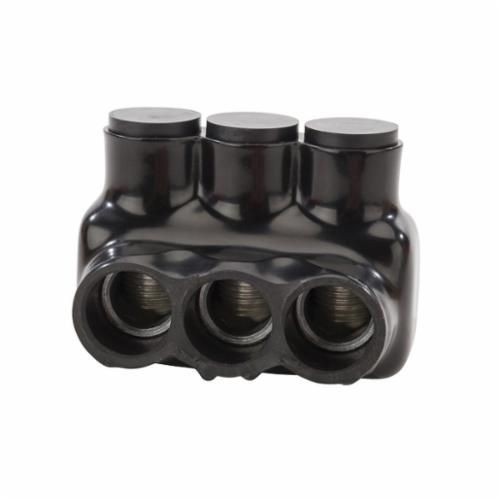 IPLD350-3NSI Polaris™ IPLD350-3 IPLD Double Sided Entry Insulated Multi-Tap Connector, 6 AWG to 350 kcmil Aluminum/Copper Conductor, Plastisol