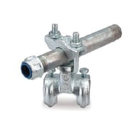 Cable Tray 6216 Swivel Conduit to Tray Clamp, 2-1/2 to 3 in Conduit, Malleable Iron, Zinc Plated