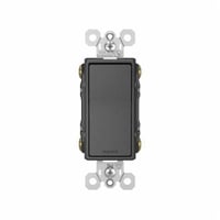 TM874BKPass & Seymour® TradeMaster® TM874BK Radiant® 4-Way Decorator Switch, 120/277 VAC, 15 A