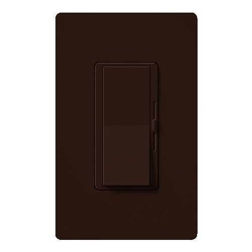 Diva® DVFSQ-F-BR 1-Pole 3-Way Designer Fan Control, 120 VAC, 1.5 A, 3-Speed/Quiet Operational Mode, Brown
