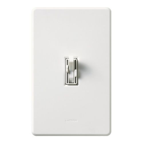 Ariadni® AY2-LFSQ-IV-CSA 3-Way Traditional Style Fan Control and Dimmer, 120 VAC, 1.5 A, Pre-Set/Toggle Operational Mode, Ivory