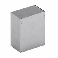 888 SCGV NKB-Line 666 SCGV NK Junction Box, 6 in H x 6 in W x 6 in D, Screw Cover, NEMA 1/IP30 NEMA Rating, Steel