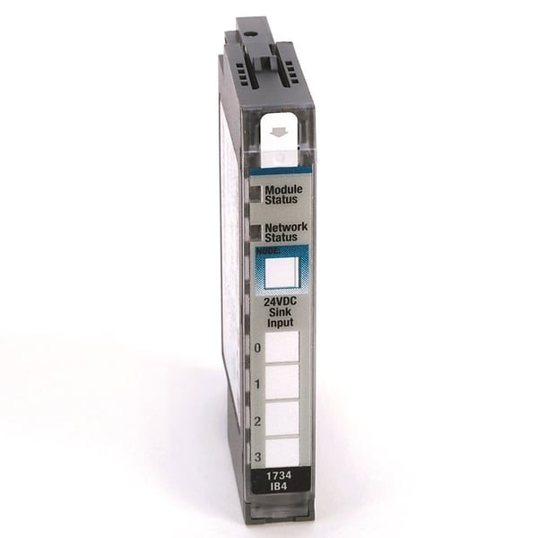 1734-IV8Allen-Bradley 1734-IV8 Input Module, POINT I/O, Digital, DC, 8 Points Sourcing 24VDC Input, Open Style, DIN Mounted