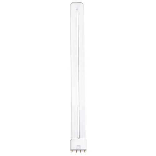 SATCO® HyGrade™ S8667 Long Twin Tube Compact Fluorescent Lamp, 40 W, 4-Pin 2G11 CFL Lamp, T5 Shape, 3500 Lumens Initial