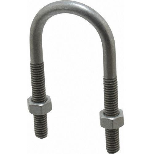 UBM250HDEATON UBM250HD Heavy Duty U-Bolt with Hex Nut, 2-1/2 in Trade, 3/8-16 Thread, Iron