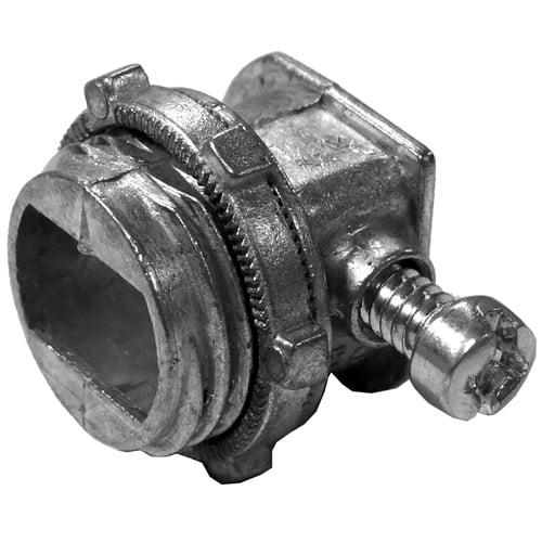 Data-Spec SheetAppleton® NEER™ C-550 2-Screw Service Entrance Cable Connector, 3/8 in Knockout, 14/2 to 10/2 AWG Conductor, Die Cast Zinc