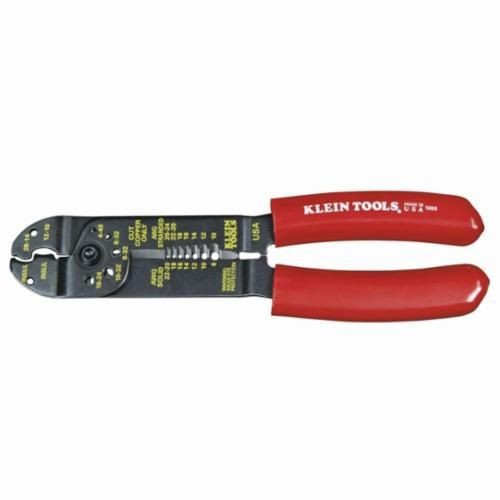 1000Klein® 1000 6-In-1 Multi-Purpose Stripper, 26 to 10 AWG Stranded, 22 to 8 AWG Solid Cable/Wire