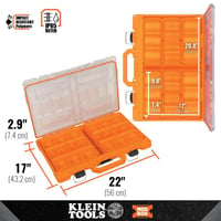 54807MBKlein® 54807MB Short Component Box, 2.9 in H x 17 in W